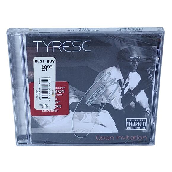 Tyrese Autographed Open Invitation CD sealed Best Buy BB - Picture 1 of 4